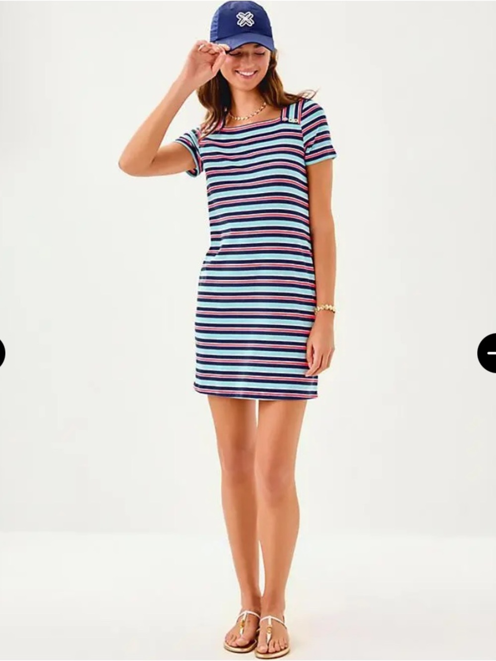 Lilly Pulitzer Beaty Nautical Stripe Minidress View 5